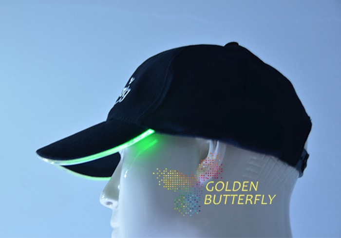 EL Peaked Cap 2017 Luminous Caps Monochrome Full Color Luminous EL Peaked Cap 2017 Luminous Caps Monochrome Full Color Luminous