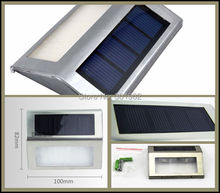 60Pcs lot Solar Power Steel LED Light Pathway Path Road Stairways Landscape Step Stairs Wall Garden