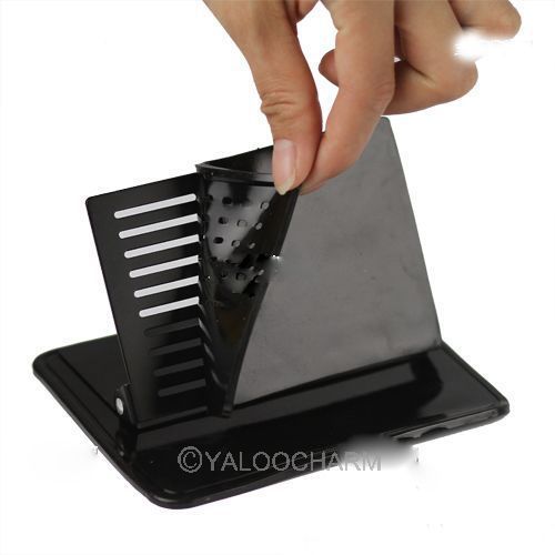 Free Shipping 2pcs Black Car Mount Dash Holder Stand For iPad Cell Phone Smart Phones Mountings