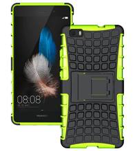 Для Huawei Y3 Y3C Y360 Y336 / P8 Lite / Ascend G7 чехол гибридный жесткий тпу тяжелых броня ударопрочный резиновый чехол