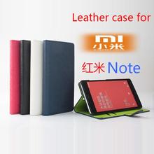 Luxury Mix-Color Wallet Stand Business Style Leather Case Xiaomi Miui Hongmi Note Red Rice Note Redmi Note Phone Covers 3Color