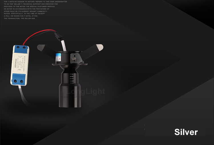 Zoom Led Spot Licht 3W 6W 110V 220V Cree Chip Led strahler Museum