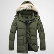 Free shipping 2013 hot sale winter down jacket Sport jacket ,mens outdoor jacket ,winter clothes Men Hooded Warm Down Coat