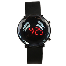 Fashion Luxury LED Men Women Digital Watch Sports Watches Glass Rubber Wristwatch Relogio 176