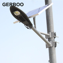 2016 NEW Super bright solar panel power 20W COB LED street lamp 2000LM Outdoor waterproof path light Ray+Time control