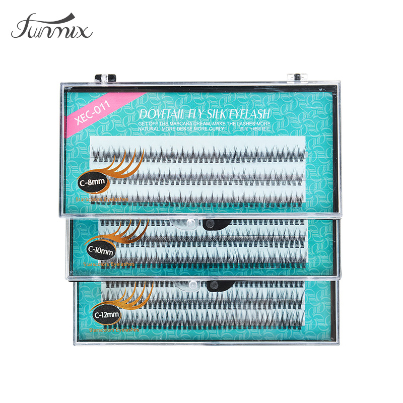 Description Picture 4 of itemPopular Natural Fishtail  Type Fashion Dovetail Fly Eyelash Soft Mink Eyelash Extension Tool Fake Eye Lash