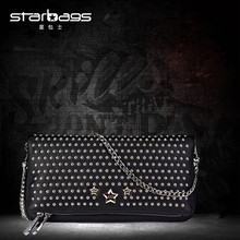 Hot Women’s Handbag Multifunction Bag Shoulder Bags Women Messenger Bag Chain Crossbody Fashion PU Leather Ladies Bags Rivet