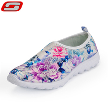 2016 New style zapatillas deportiva mujer high quality women casual shoes chaussure basket femme Flower shoes adult flat trainer