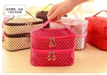 New Cute cosmetic bags Women Lady Travel Makeup bag make up bags box organizer pouch Clutch