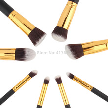 8PCS Maquiagem Makeup Brushes Make Up Beauty Cosmetics Foundation Blending Makeup Brush Kit Set Wooden Makeup