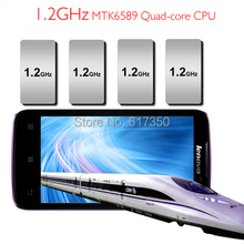 Original Lenovo A820 Android cell phone Quad core MTK6589 1 2GHz 4GB ROM 1GB RAM Dual