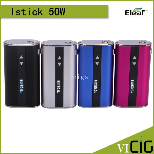 Original Eleaf iStick 50W With OLED Screen Mechanical MOD Battery Ismoka iStick 50W 4400mah VV VW