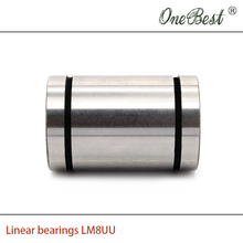 5Pcs lot 3D printer accessories Linear bearings LM8UU 8x15x24mm Wholesale outlets free shipping