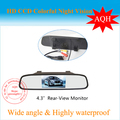 Free shipping NEW 4 3 inch TFT Car LCD Mirror Rear View Rearview DVD Mirror Monitor