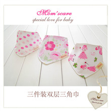 BABY BIBS 100 Cotton Baberos Bandana Carters Skip Zoo Bandanas 3Pcs Lot Baberos Boy Girls Cravat