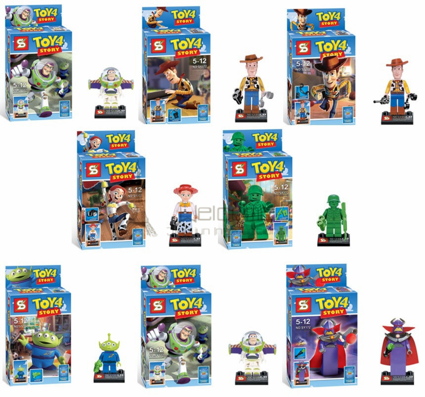 lego toy story minifigures series