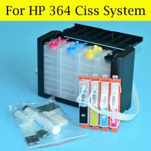 CISS For HP364 Or For HP 364XL Ciss System For HP B110C B110E B209A B210A B210C 3070A 3520 Printer With Auto Reset Chip