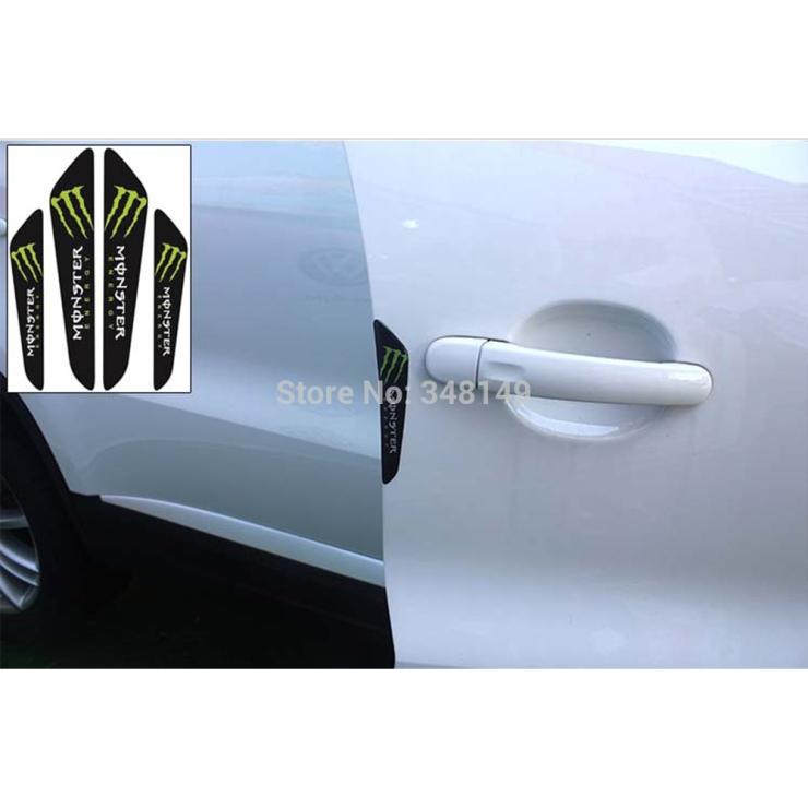 3D Car stickers Door Edge Anti Scratch Bumper Protector for Chevrolet cruze Volkswagen skoda Hyundai Lada