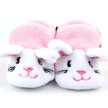 Baby Infant Cotton Shoes Boy Girls Animal Soft Sole Cozy Toddler Shoes Socks