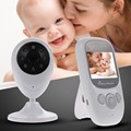 Hot baba electronics video nanny IR Night vision Lullaby Temperature monitor 2 way talk 2 4