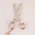 2014 New 3D Scissors Keychain Key Chain Chaveiro The Volkswagen Keychain Key Ring for Lembrancinhas De