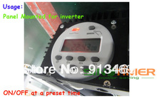 Universal input 12V 24V 7 days progrmmable digital timer switch with 4 insulated female connectors as