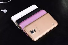 Free Shipping For Samsung S5 cover New Arrival Aluminum Leather Cover Cell Phone Hard Case Mobile
