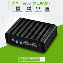 Core i7 4500u dual-core 1.7ghz with 4G RAM for mini pc computer x31-i7G with HDMI+VGA and high performance use to commercial pc