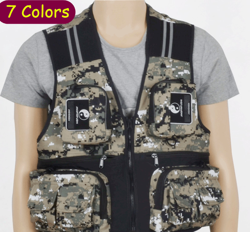 2016 New Design Fshing Summer Women and Men Mesh Multi-pocket Working Clothes Outdoors Photography Vest Sea Fly Fishing Vest 2016 New Design Fshing Summer Women and Men Mesh Multi-pocket Working Clothes Outdoors Photography Vest Sea Fly Fishing Vest