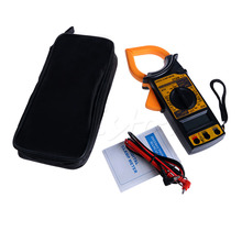 A96 Free Shipping Digital Voltmeter Ammeter Ohmmeter Multimeter AC DC Volt Tester Clamp Meter