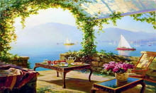Seaside View diamond painting NEW 3D diy paint by number square drill diamond embroidery home decoration pasted painting crafts