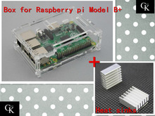 Pi case for Raspberry  with 3 pcs pure aluminum heat sink