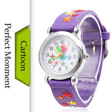 New 2016 Children Cartoon Watches Balloon Pattern Waterproof Children Silicone Quartz Watch Casual Kids Child Wrist Wristwatches