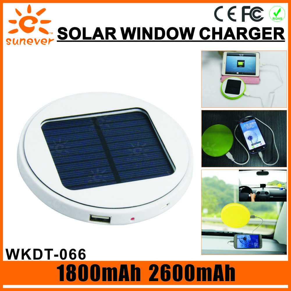 1800mAh solar charger for cell/window mounted solar charger/folding solar charger
