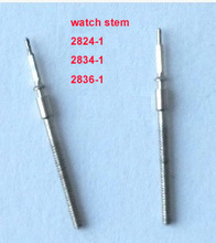 Envío gratis 10 unids ver movimiento parte tija para 2836-1 / 2834-1 / 2824-1 reloj Stem