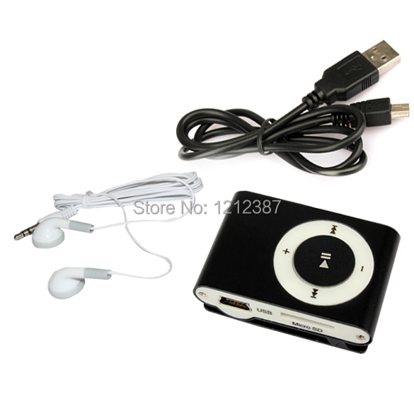 Clip Metal USB 2 0 Port MP3 Music Media Player Support Micro SD TF Card BS88