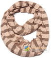 Free shipping Ladies knitted Infinity Scarf lollipop striped lace print neckerchief Loop gift