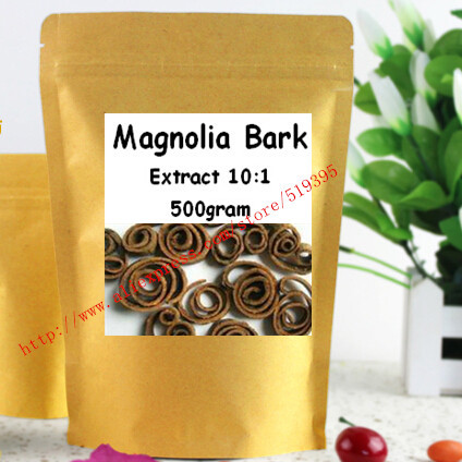 500gram Magnolia Bark Extract 10:1 Powder  free shipping