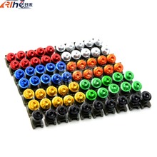 10 pieces 6mm motorcycle fairing body screws for honda cr 250 f4i vfr800 cbr1100xx suzuki bandit 600 gsr 750 yamaha tmax 530