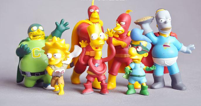 simpsons toy figures