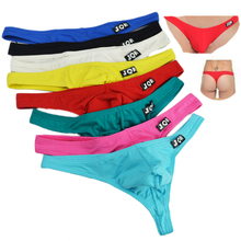 Variety of colors sexy men thong underwear sex mens lingerie sexy jockstrap gay underwear string slip homme clothes