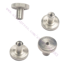 10pcs/lot ultimaker 2 diy print base plate M3 knurled nut platform for heated bed 3d printer accessory