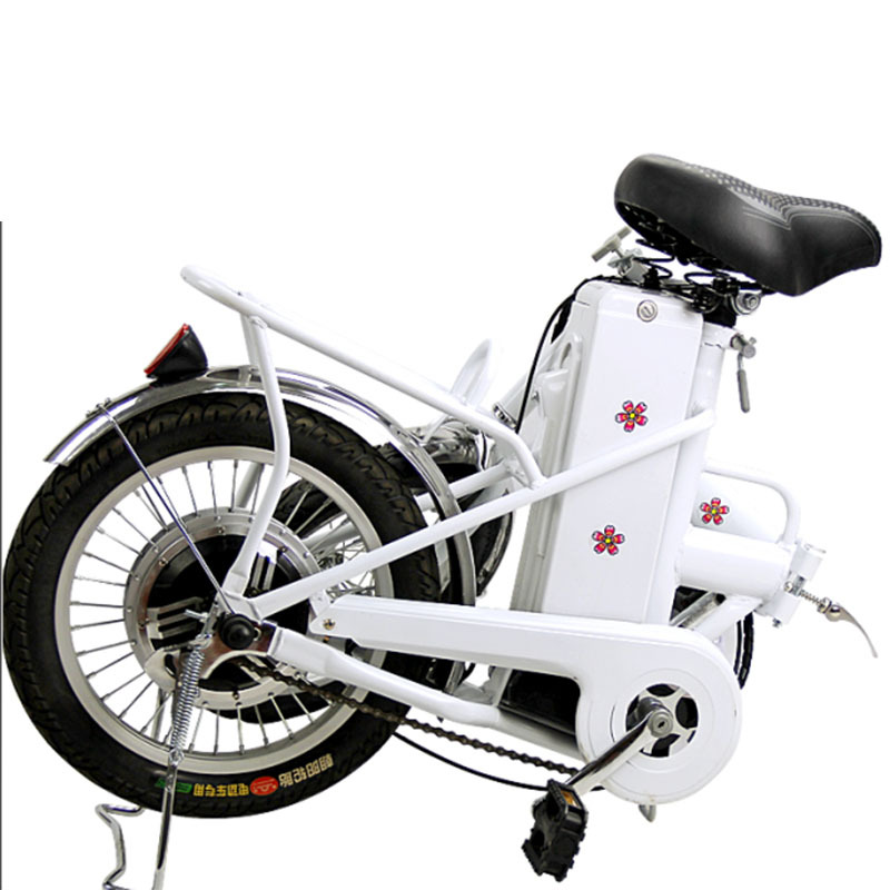 DHL Freeshipping 16 inch high power folding electric bicycle brushless