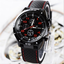 New Sports watch male fashion silica gel watch female table casual big dial lovers quartz watch
