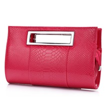 Hot Women Clutch Bag Alligator Leather Handbag Brand Crossbody Bag for Women Shoulder Bag Ladies Handbag
