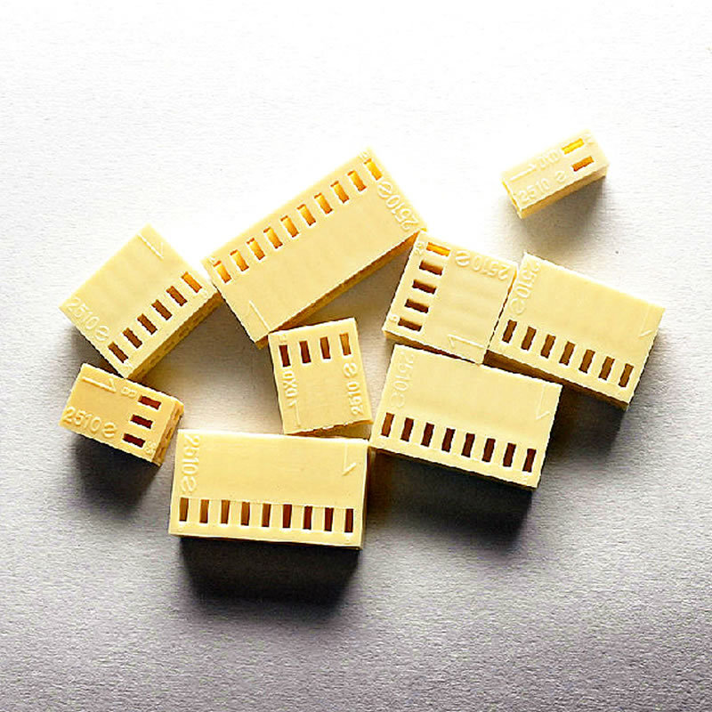 Free shipping 50pcs material KF2510 4P Connector Leads Header Housing KF2510-4p female KF2510-4y
