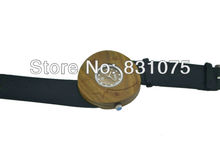 Green Wood Case Ladies Leather Watch High Fashion Designer Brands 2013 New