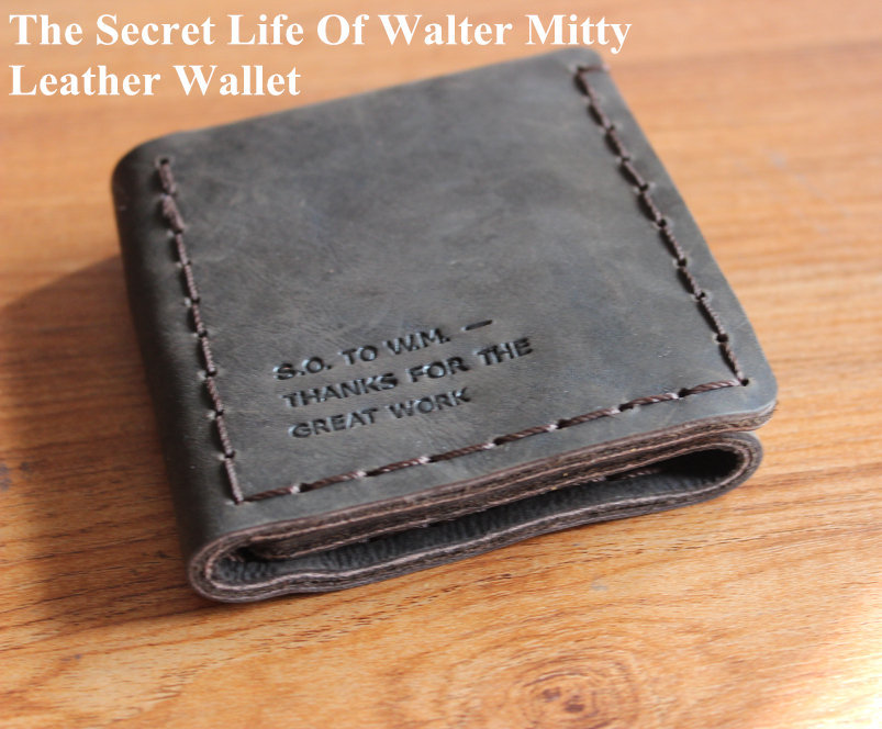 TheSecretLifeOfWalterMittyGenuineLeatherWalletMenVintage