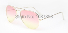 Women Sunglasses Newest Fashion brand designer Sunglasses Frog Mirror Gradient Unisex Sunglasses 5 Color free shipping