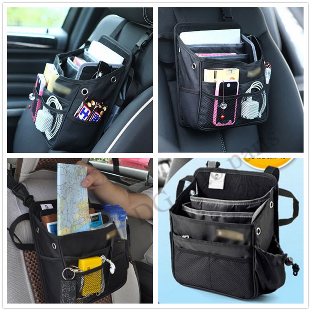 Car Styling Novel Holder Cup Holder Organizer Car Auto Pocket Storage Bag Vehicle Seat Front Hanger